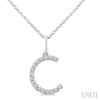Sterling Silver Diamonds Pendant