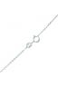 14k White Gold Cable Link Necklace