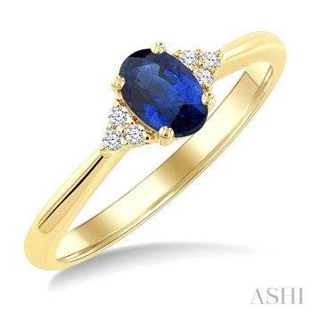 10 Karat Sapphire Ring