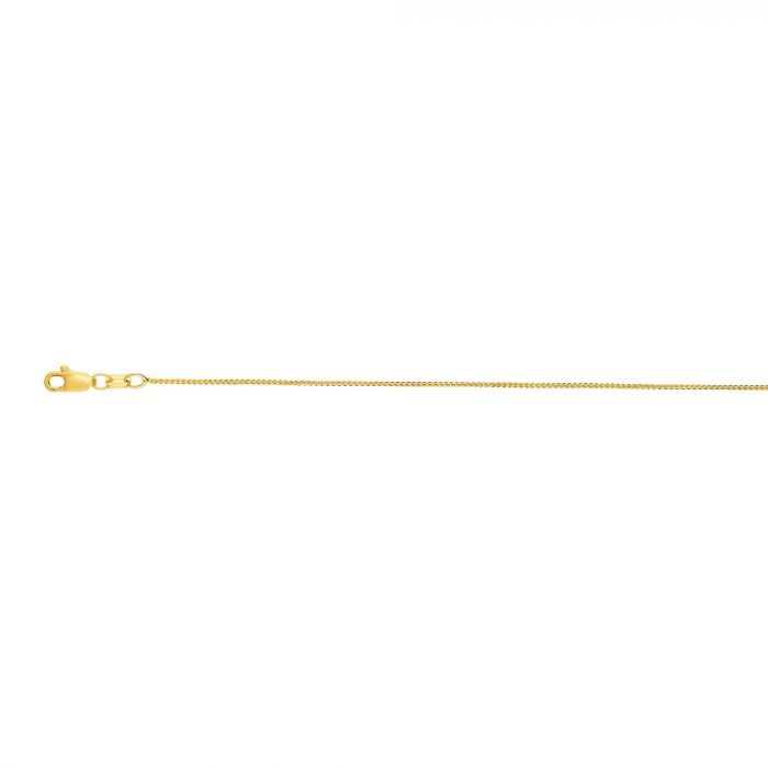 10K Yellow Gold Round Wheat Necklace - Royal Chain Inc.