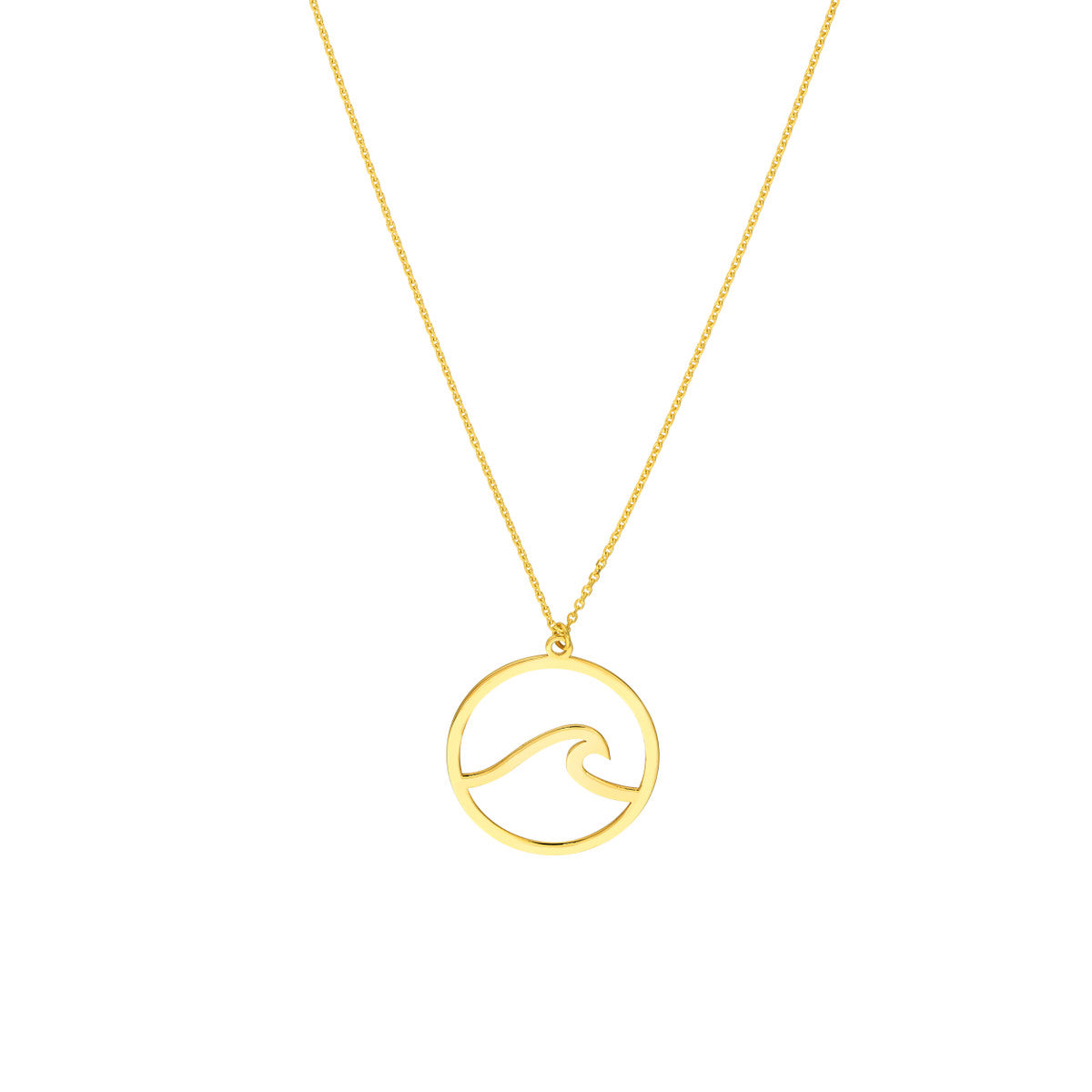 14K Yellow Gold Pendant