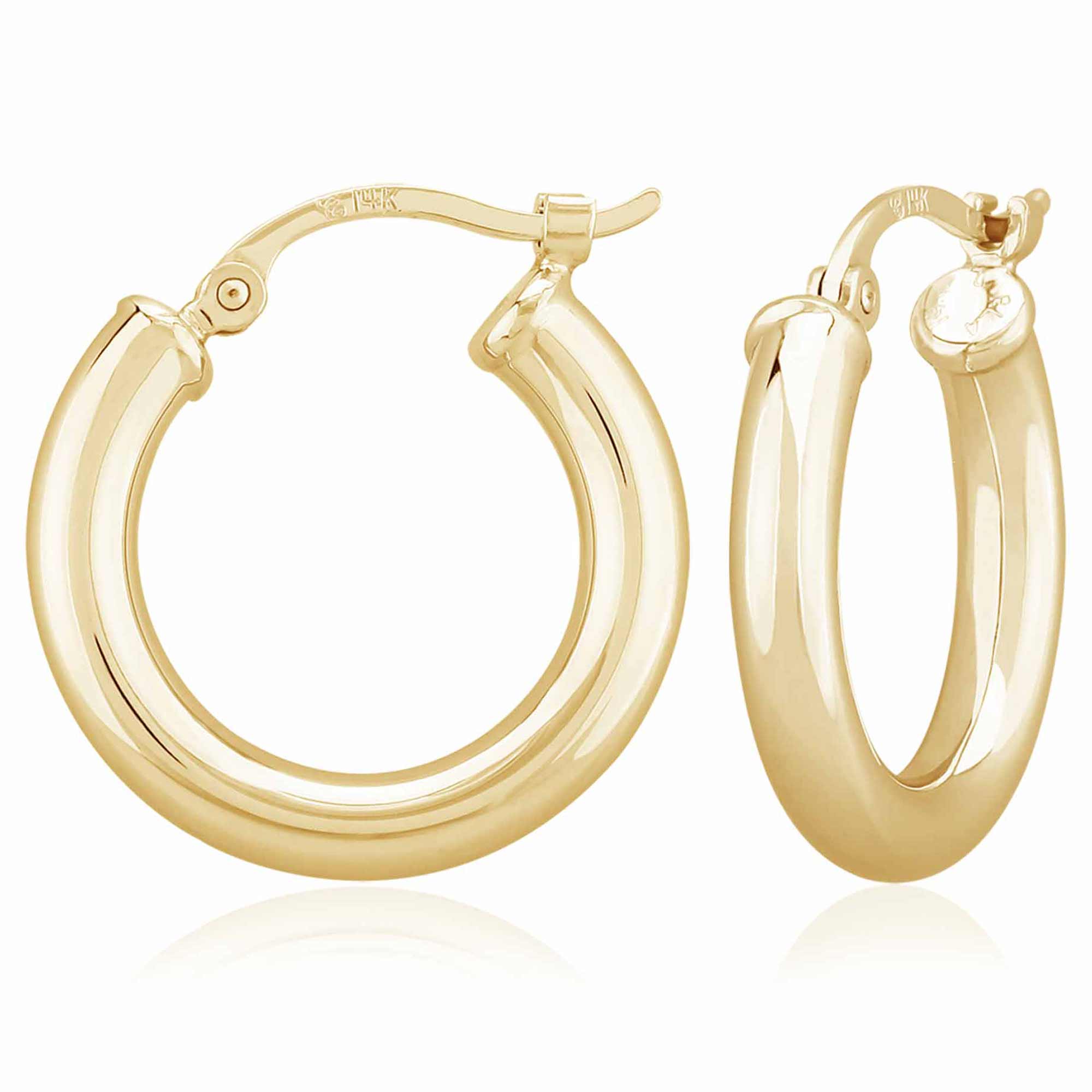 Vermeil Hoop - Carla