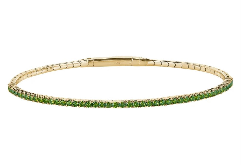 Vermeil Simulated birthstones