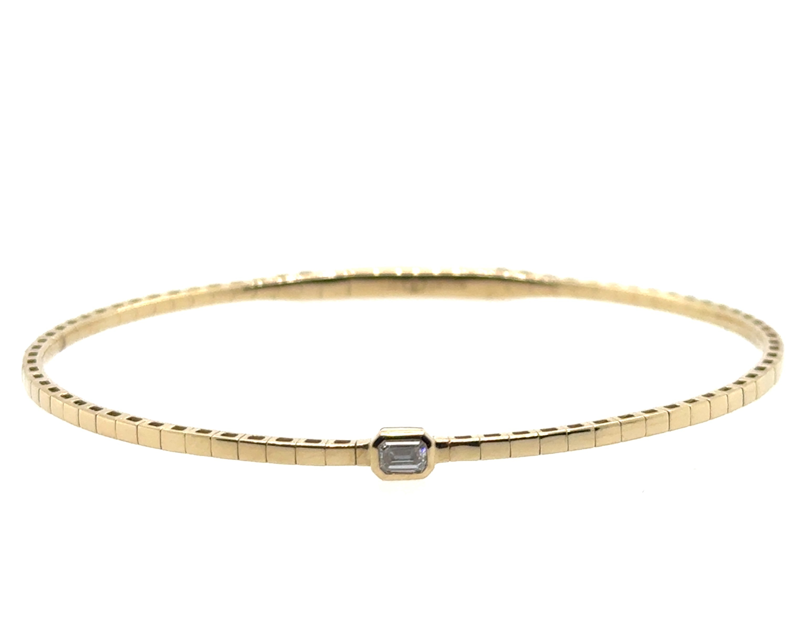 14 Karat Diamond Flexie Bracelet