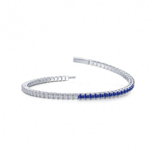 Sterling Silver Cubic Zirconia Bracelet