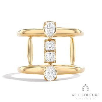 18 Karat Couture Diamond Ring