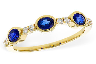 14 Karat Sapphire Ring