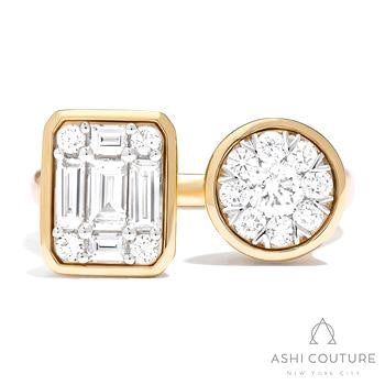 18 Karat Couture Diamond Ring