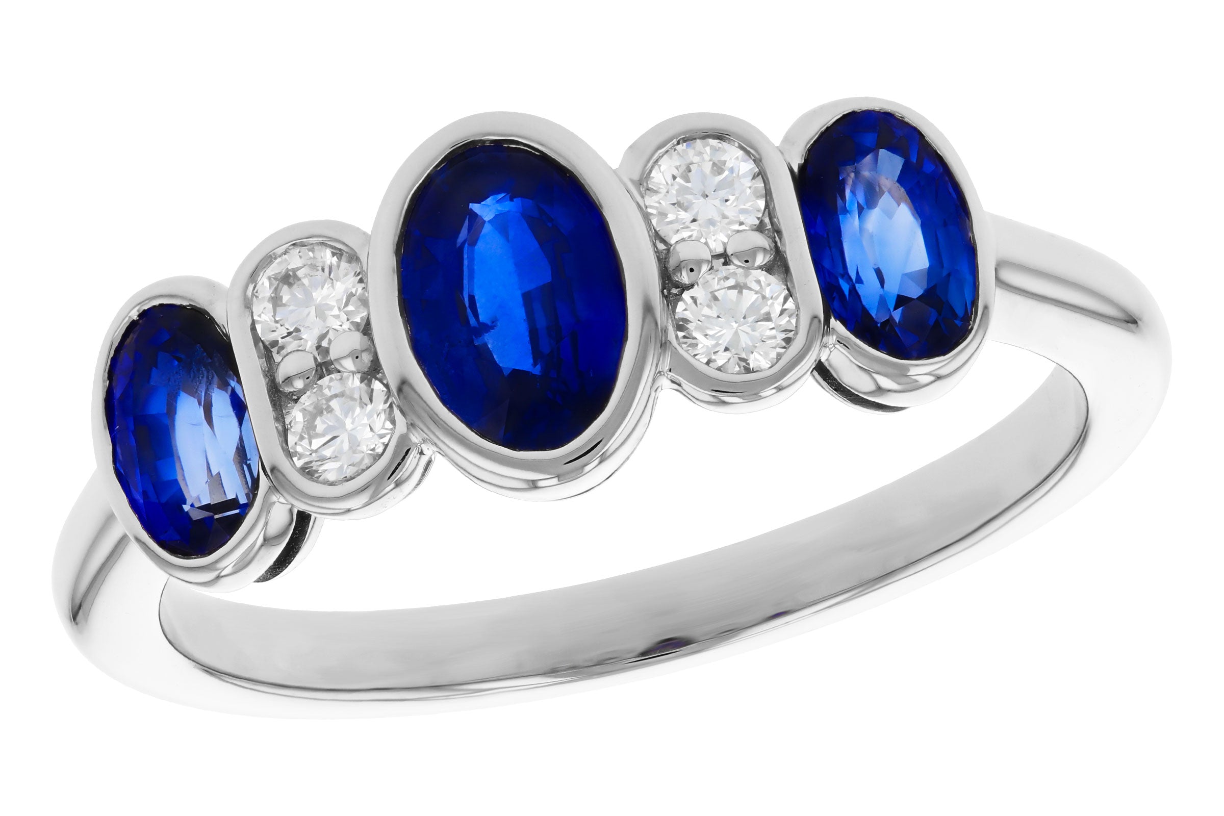 14 Karat Sapphires Ring