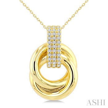14 Karat Diamond Pendant