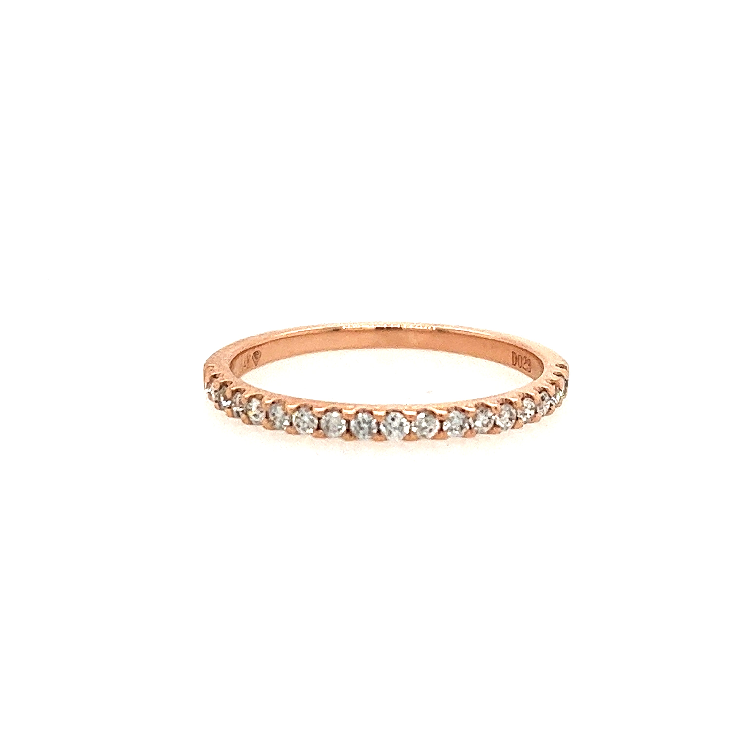 Lakeshore Diamond Rose Gold Anniversary Ring