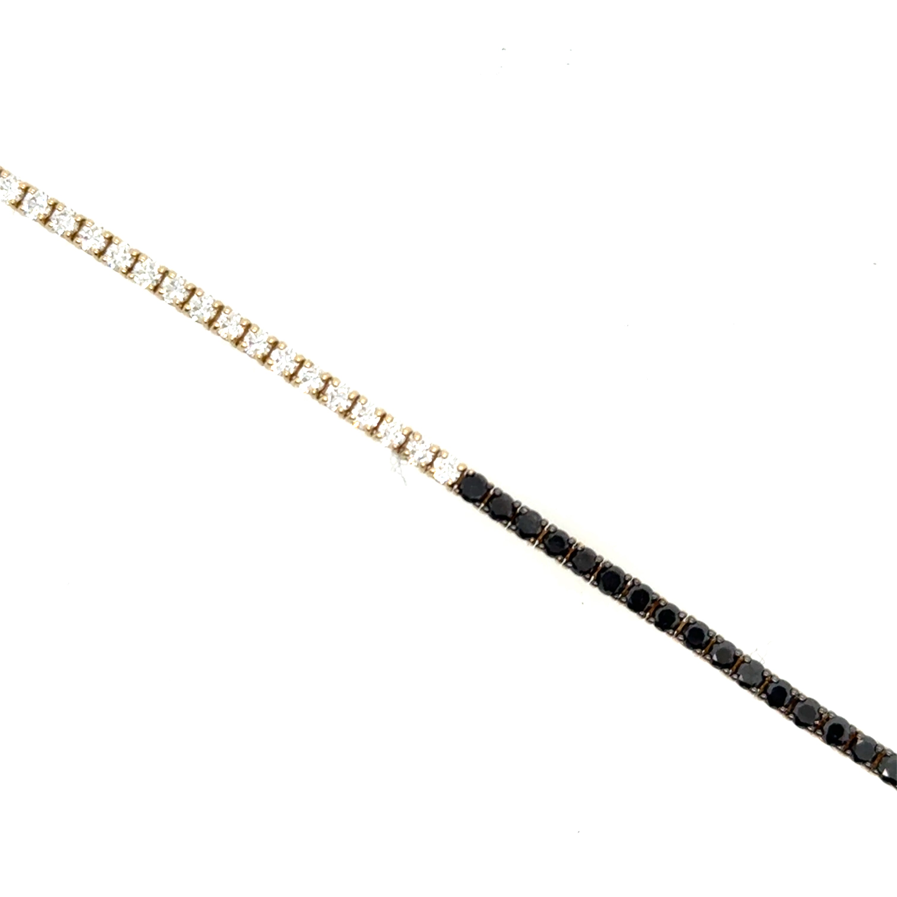 14 Karat Diamond Tennis Bracelet