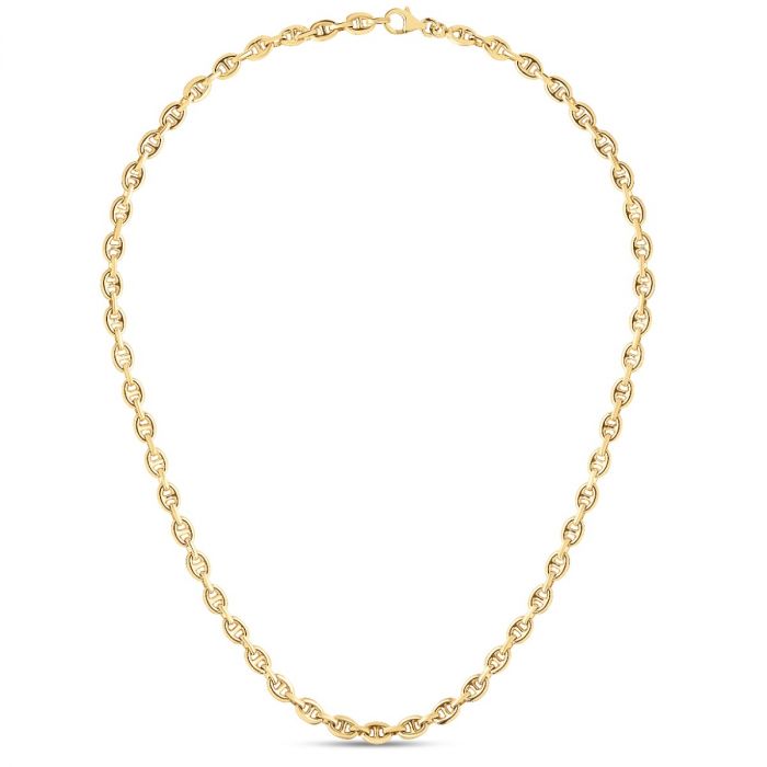14K Yellow Gold Mariner Necklace