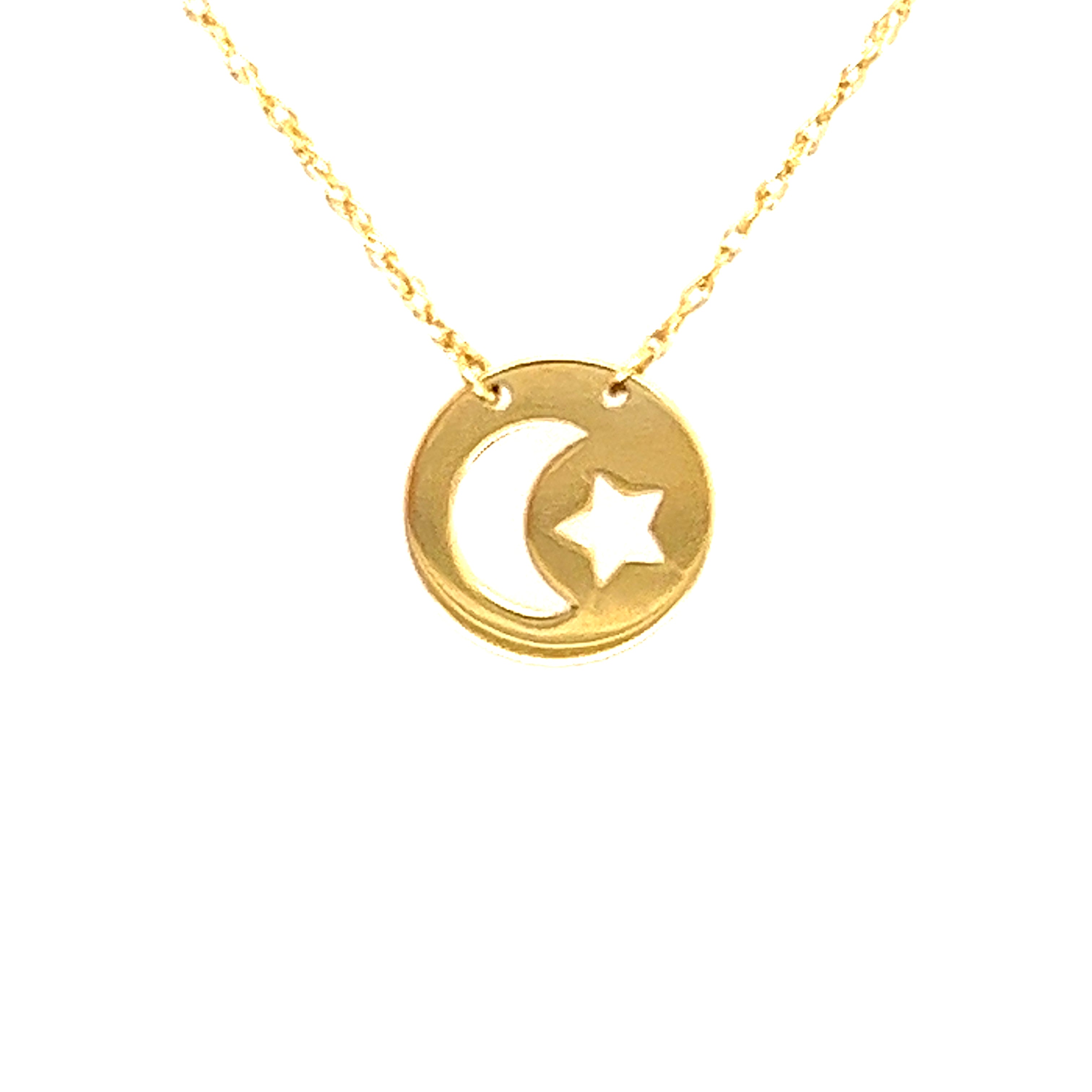 14K Yellow Gold Pendant