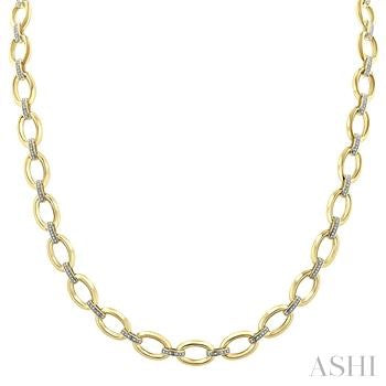 Vermeil Diamond Necklace