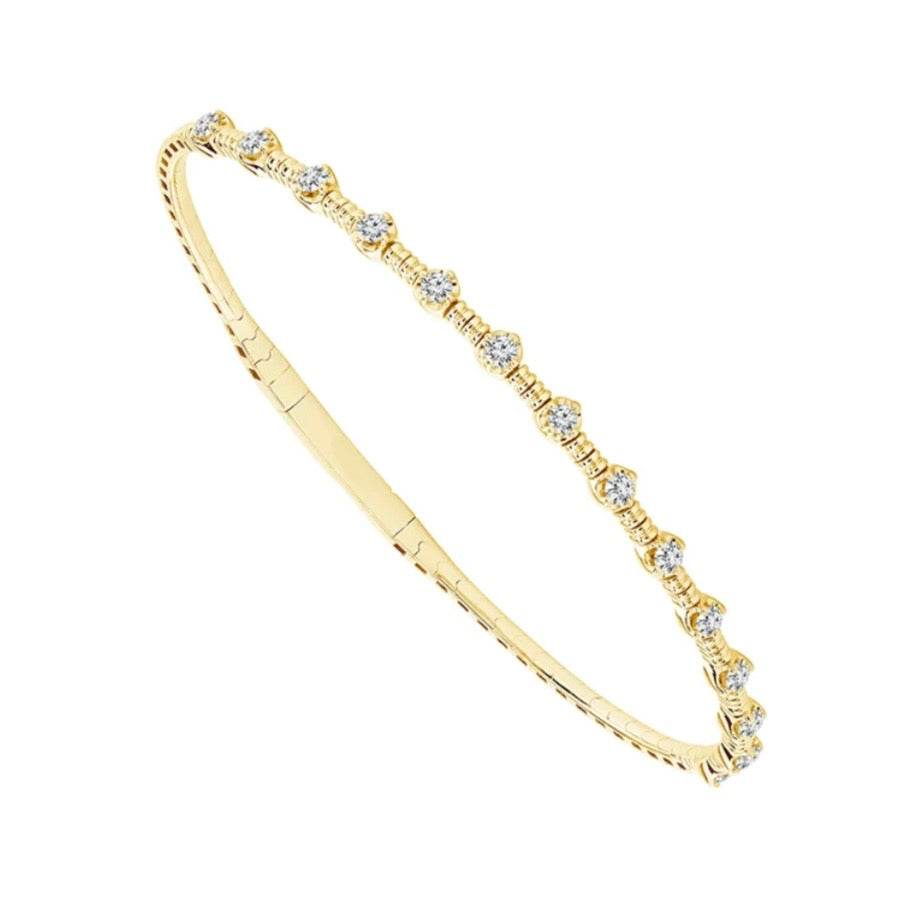 14 Karat Diamond Flexie Bracelet