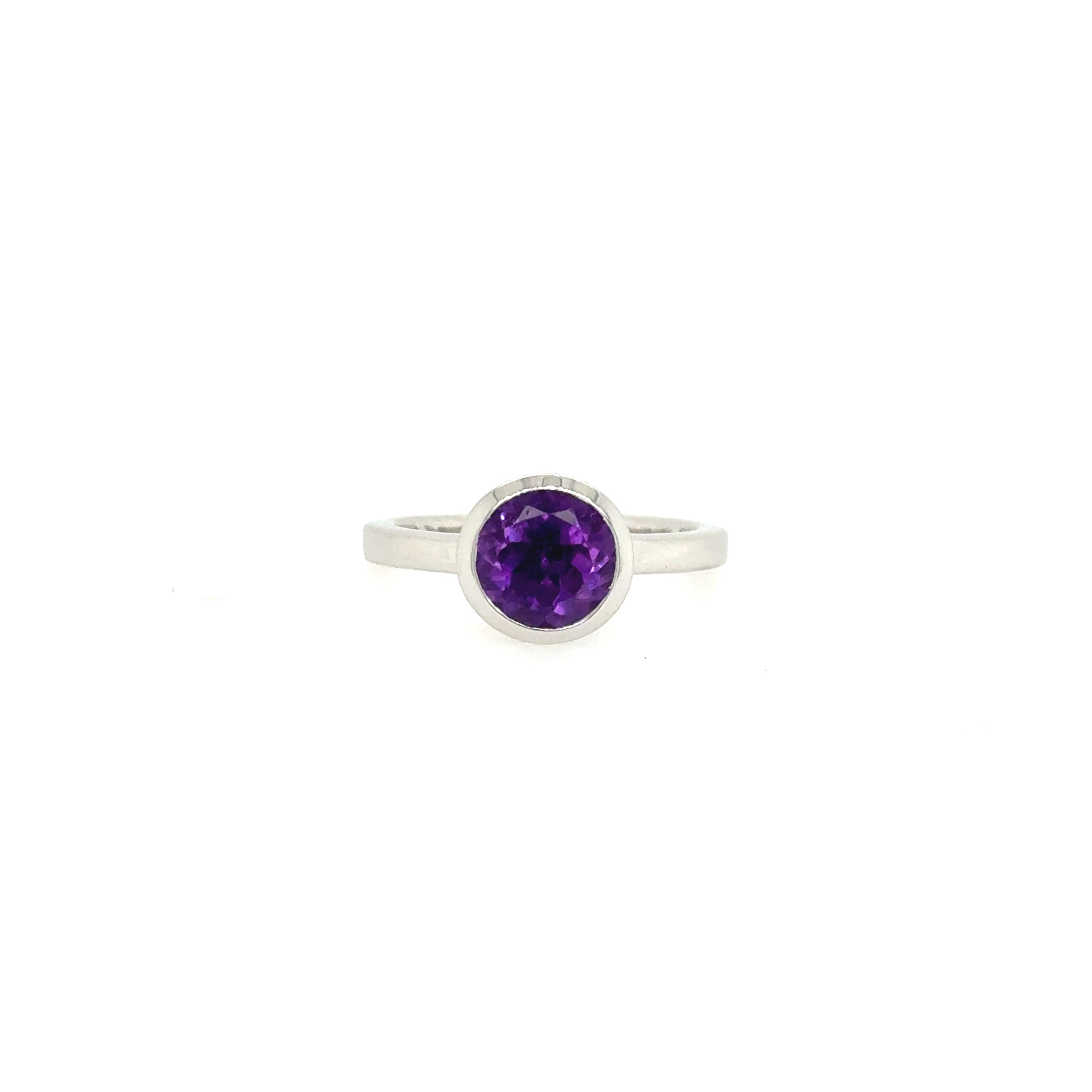 Sterling Silver Amethyst Ring