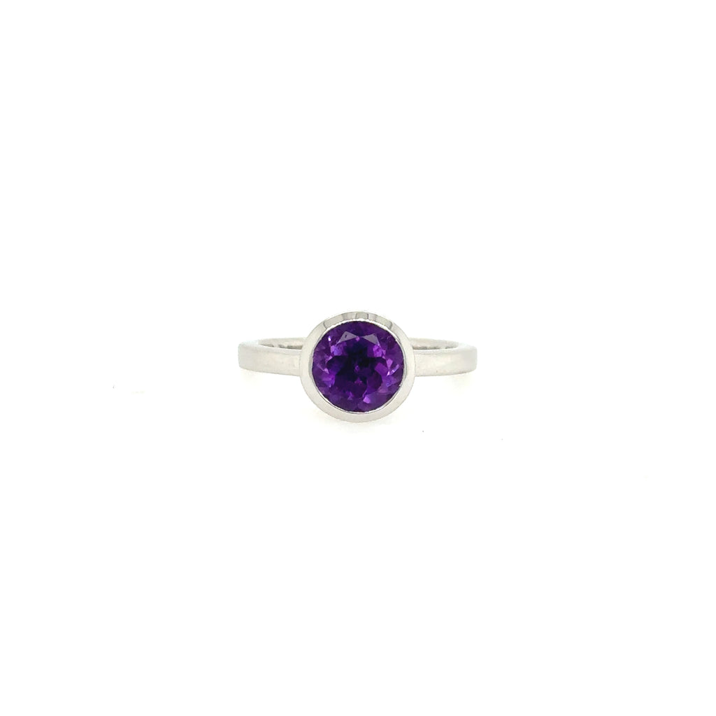 Sterling Silver Amethyst Ring