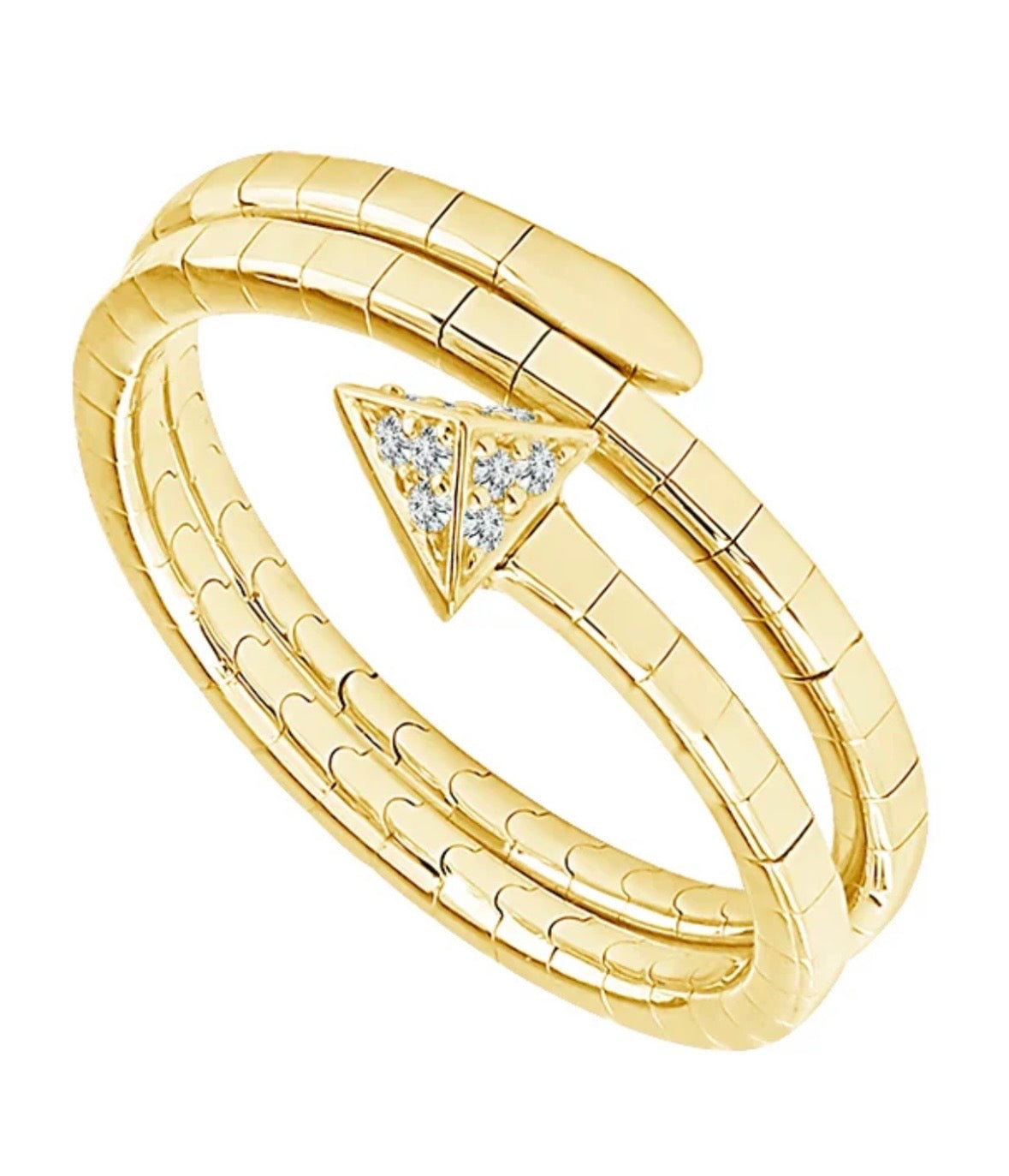 14 Karat Flexie Diamond Ring
