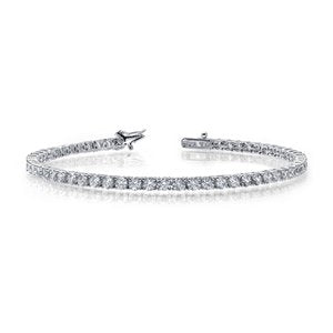 Sterling Silver Cubic Zirconia Bracelet