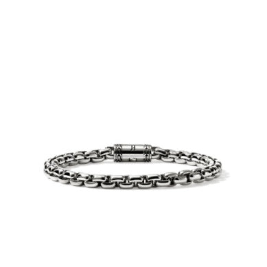 Sterling Silver Box Chaim LG Bracelet