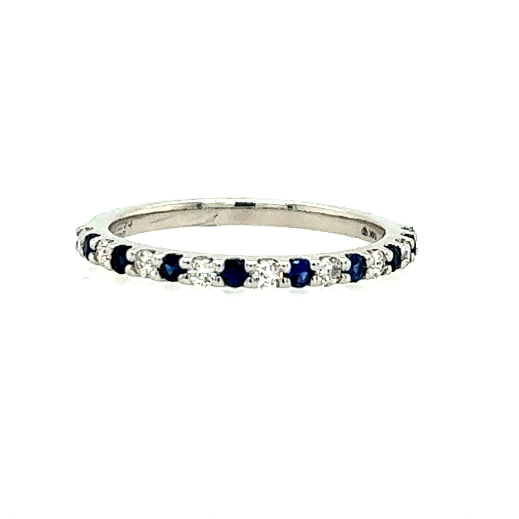 14k White Gold Diamonds Ring