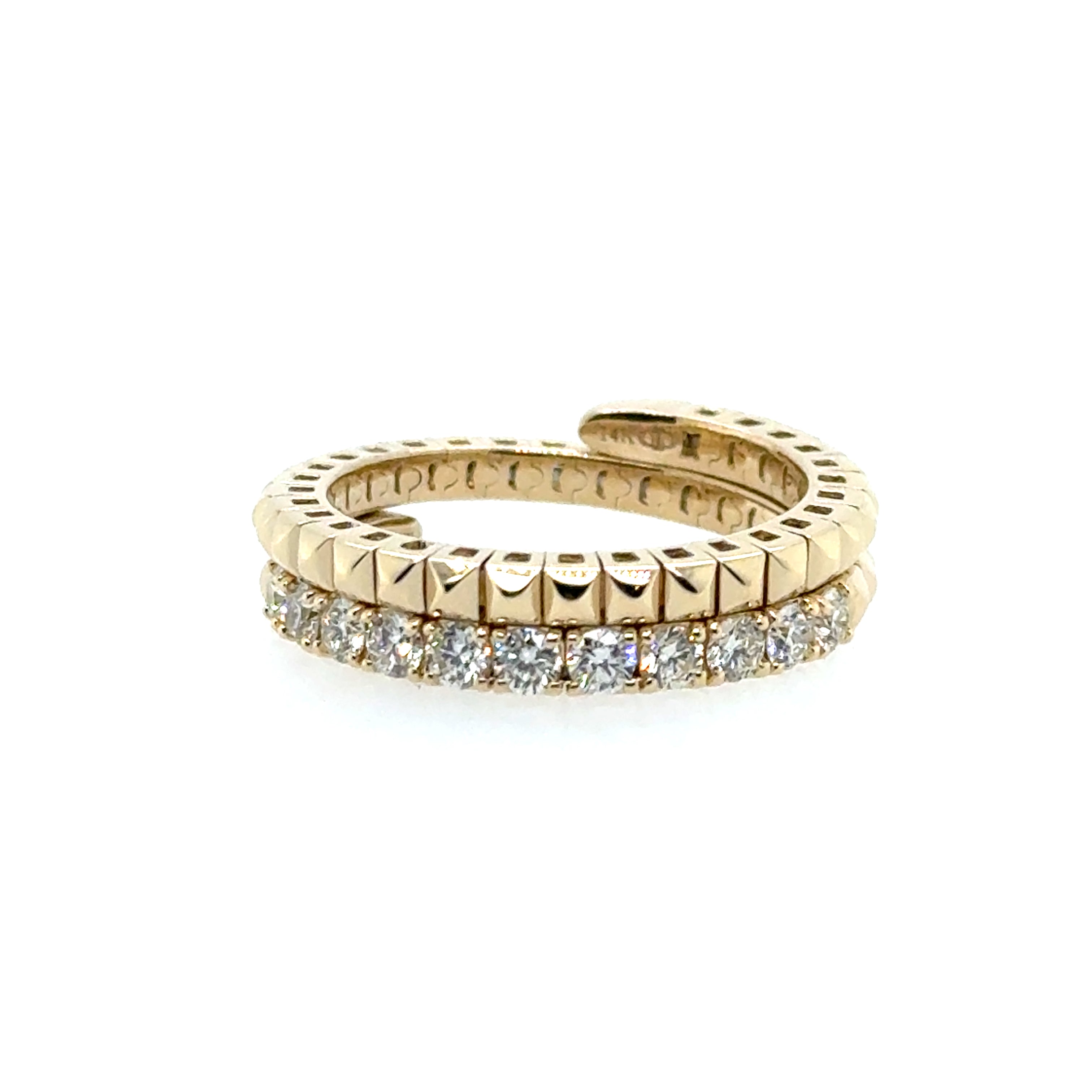 14 Karat Flexie Diamond Ring