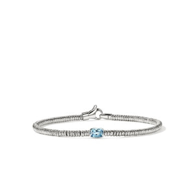 Sterling Silver Blue Topaz Bracelet