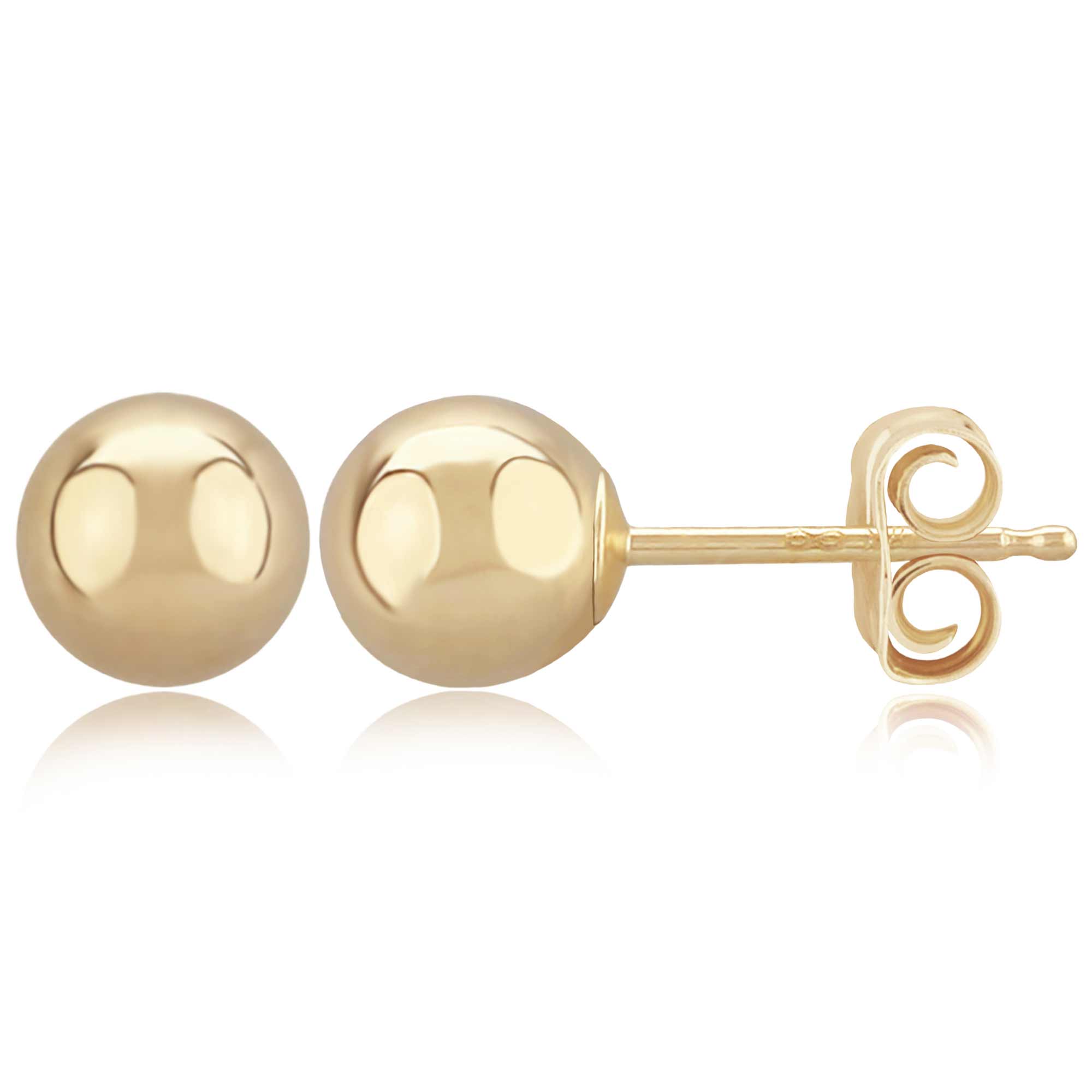 Vermeil 6mm Ball - Carla