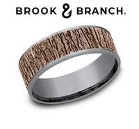 14K Rose Gold And Tantalum Ring