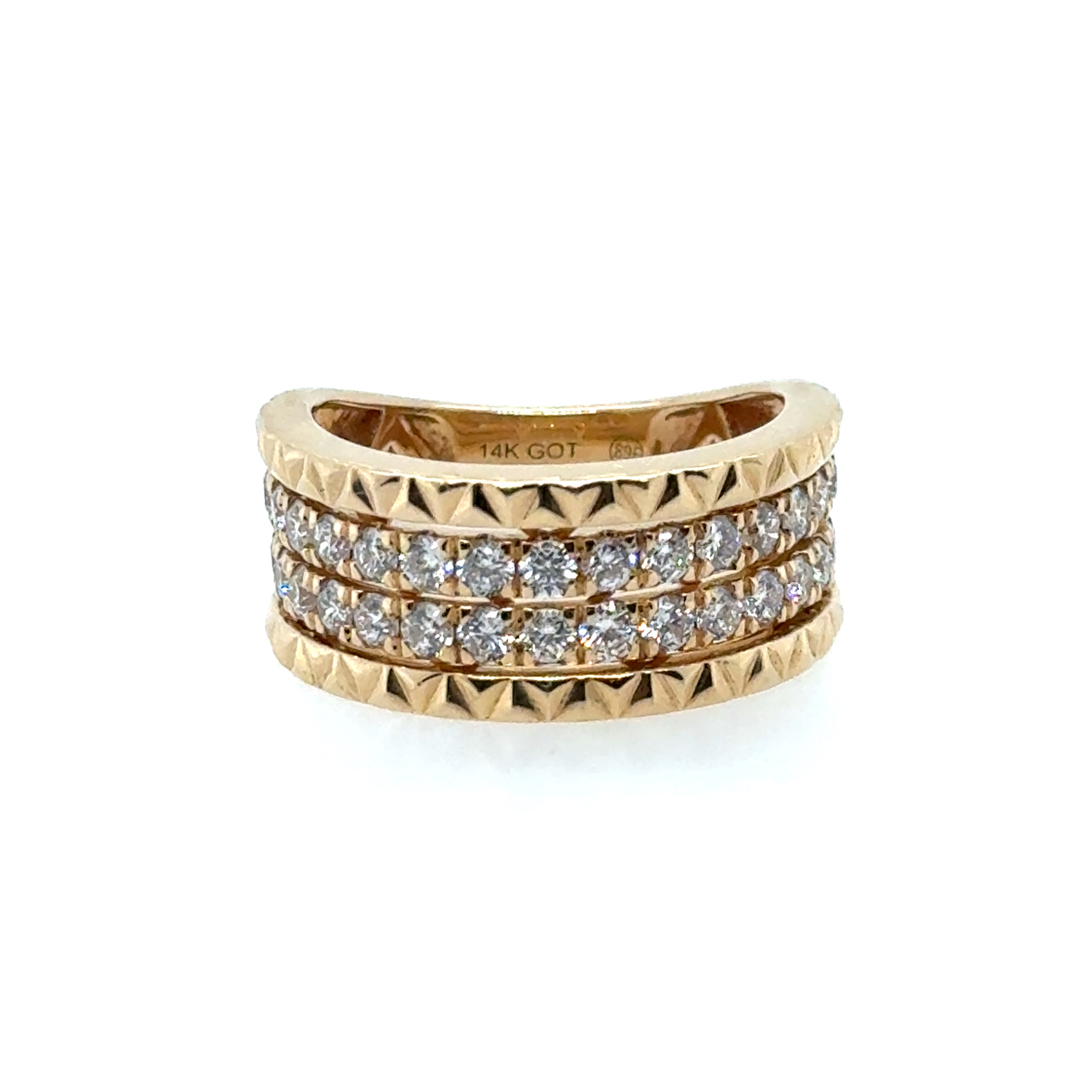 14 Karat Lakeshore Diamond Ring - Gemsone Corp.