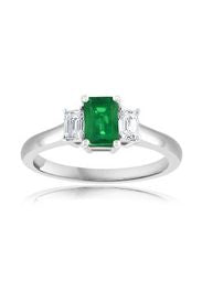 18 Karat Emerald Ring