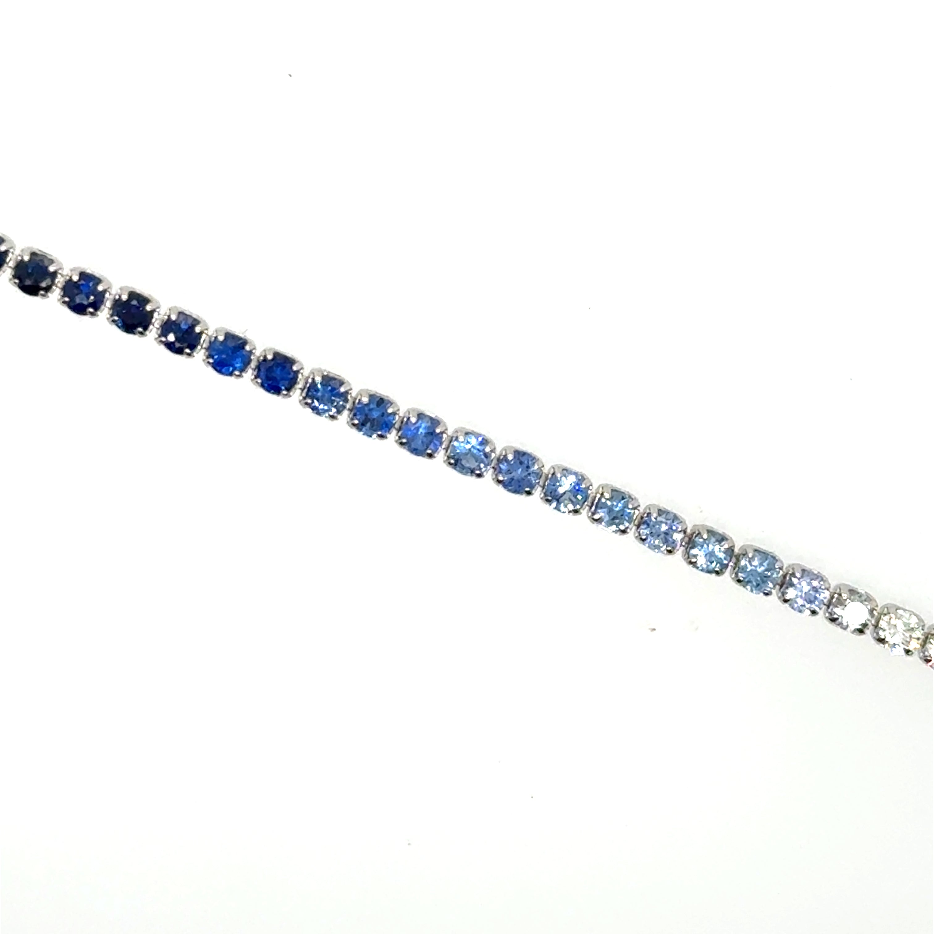 18 Karat Sapphires Bracelet