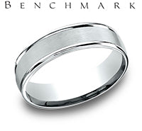 14k White Gold Ring - Benchmark