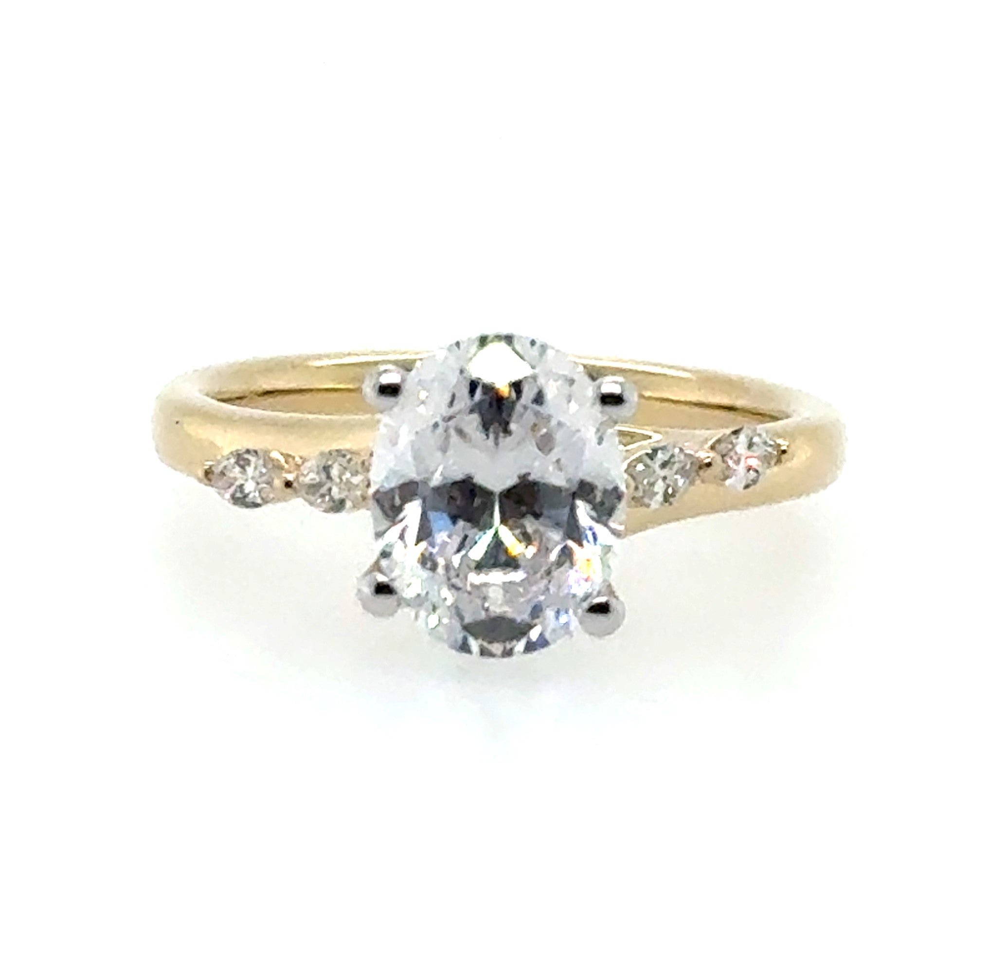 14 Karat Semi Mount Semi-Mount *center stone not included - Gemsone Corp.