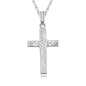 14k White Gold Pendant