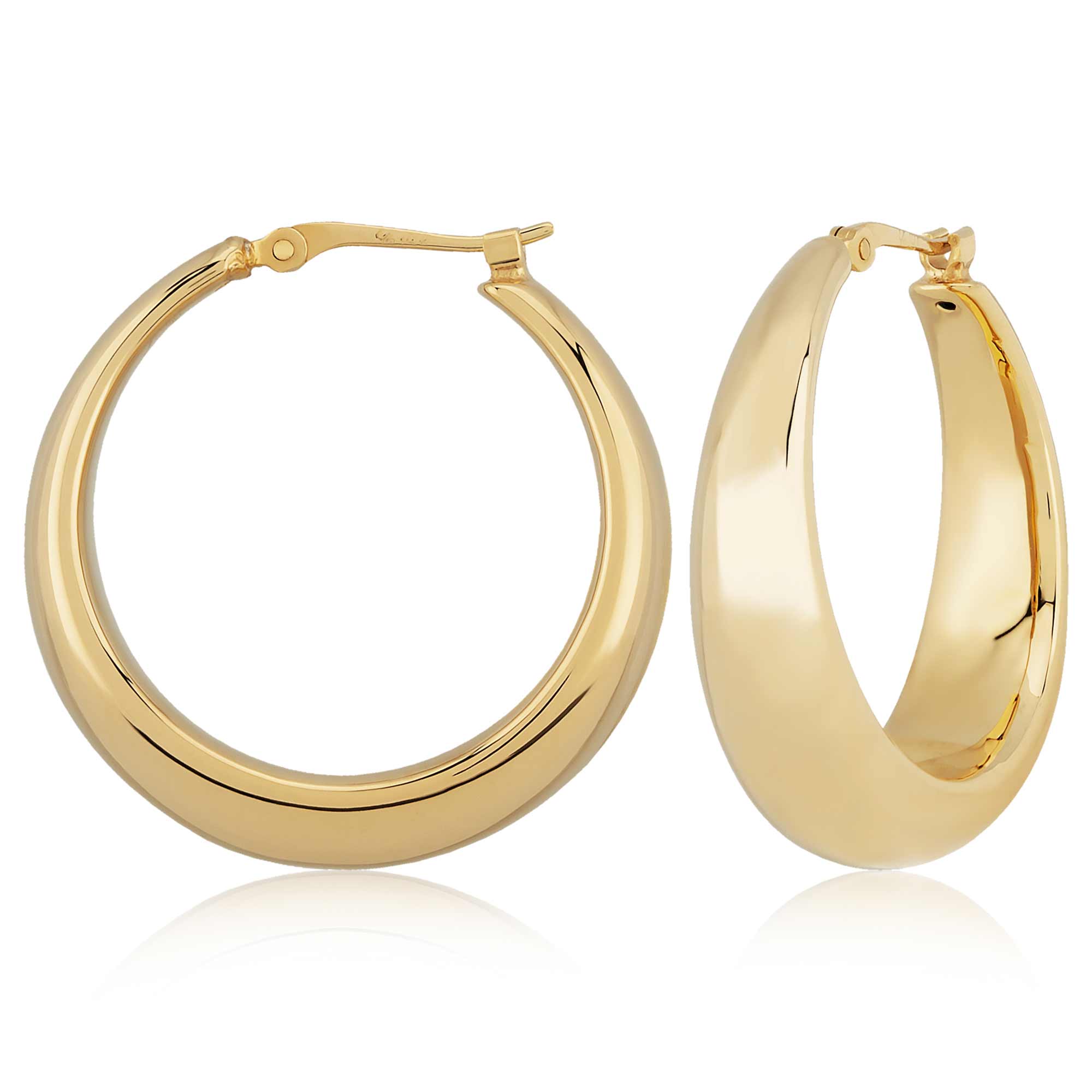 Vermeil Hoop - Carla