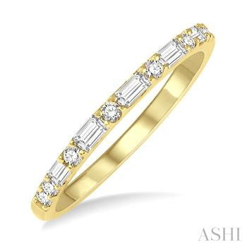 14 Karat Diamond Wedding Band
