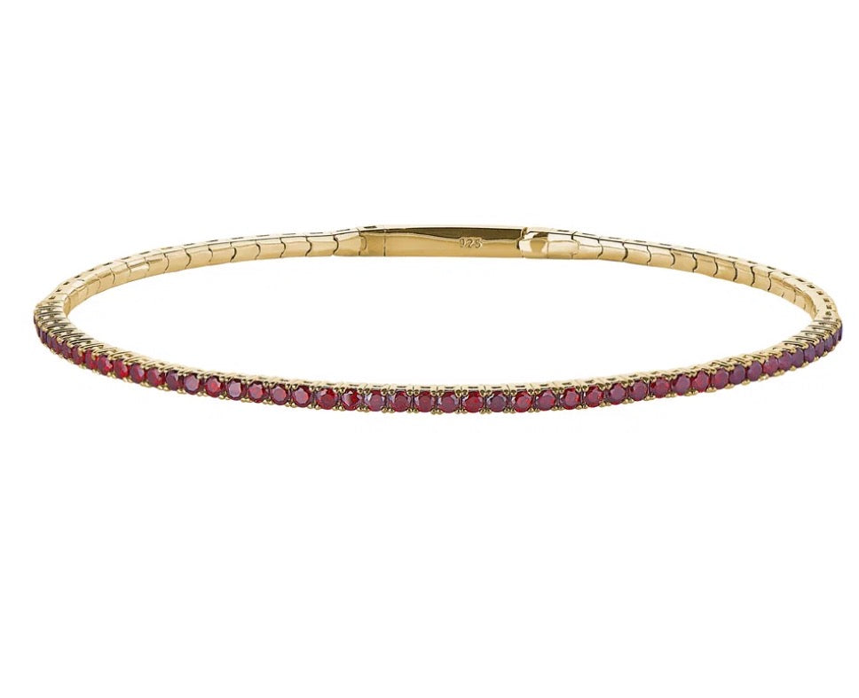 Vermeil Simulated birthstones