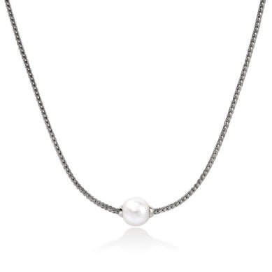 Sterling Silver Pearl Pendant