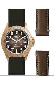 Bronze Monster GMT 40mm Watch - Shinola