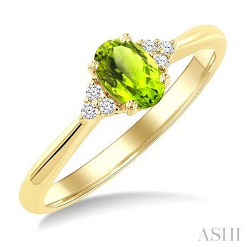 10 Karat Peridot Ring