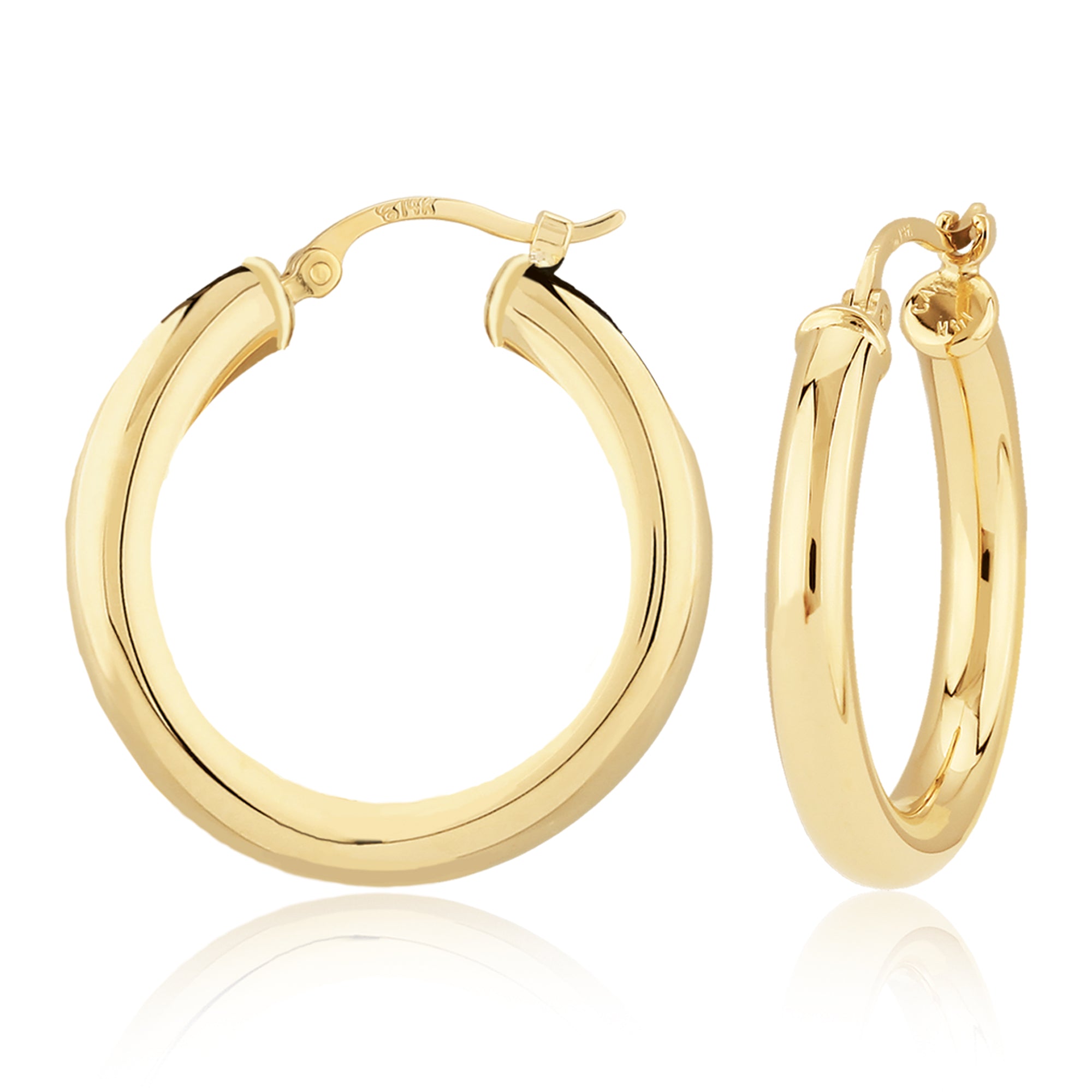 Vermeil Hoop - Carla
