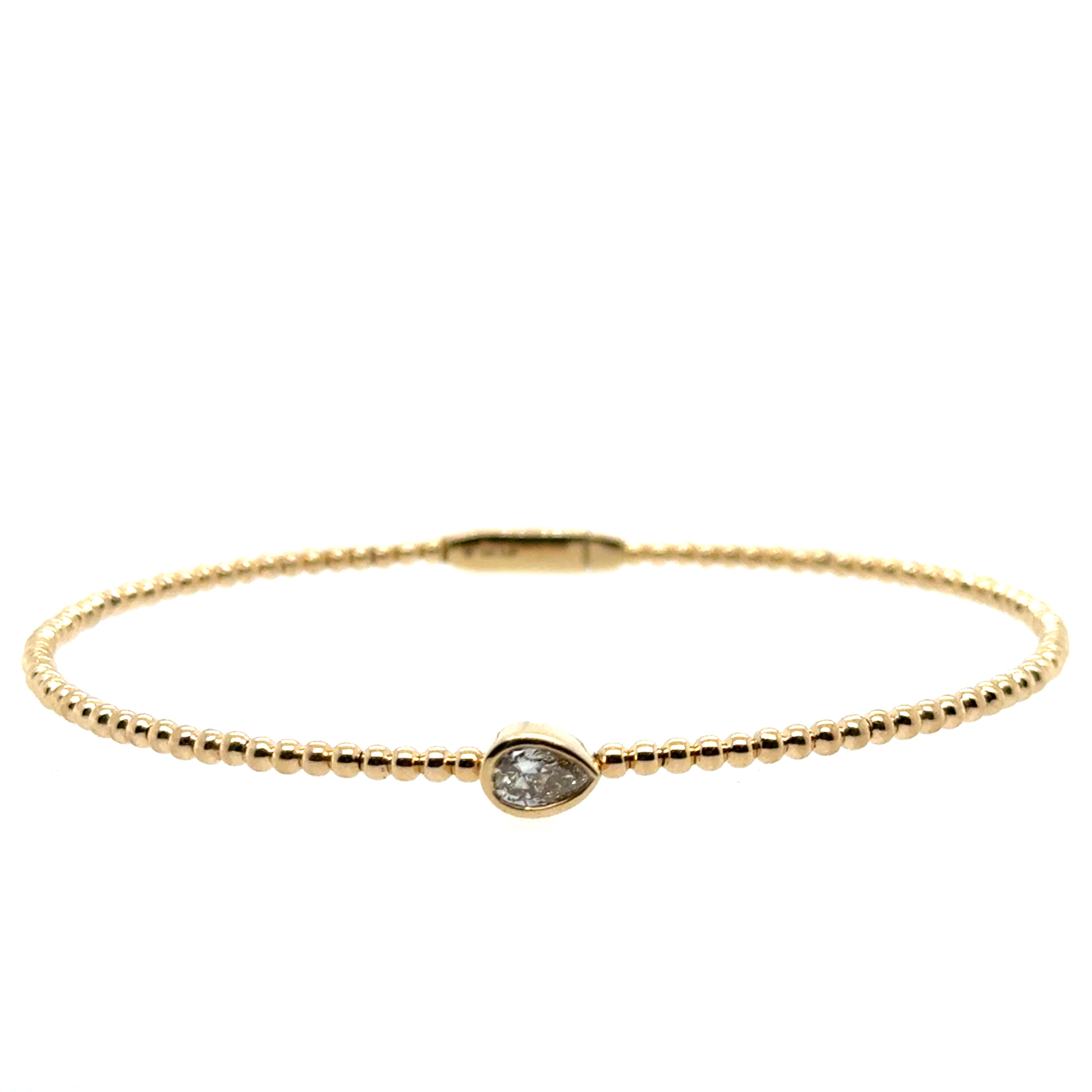 14 Karat Diamond Flexie Bracelet