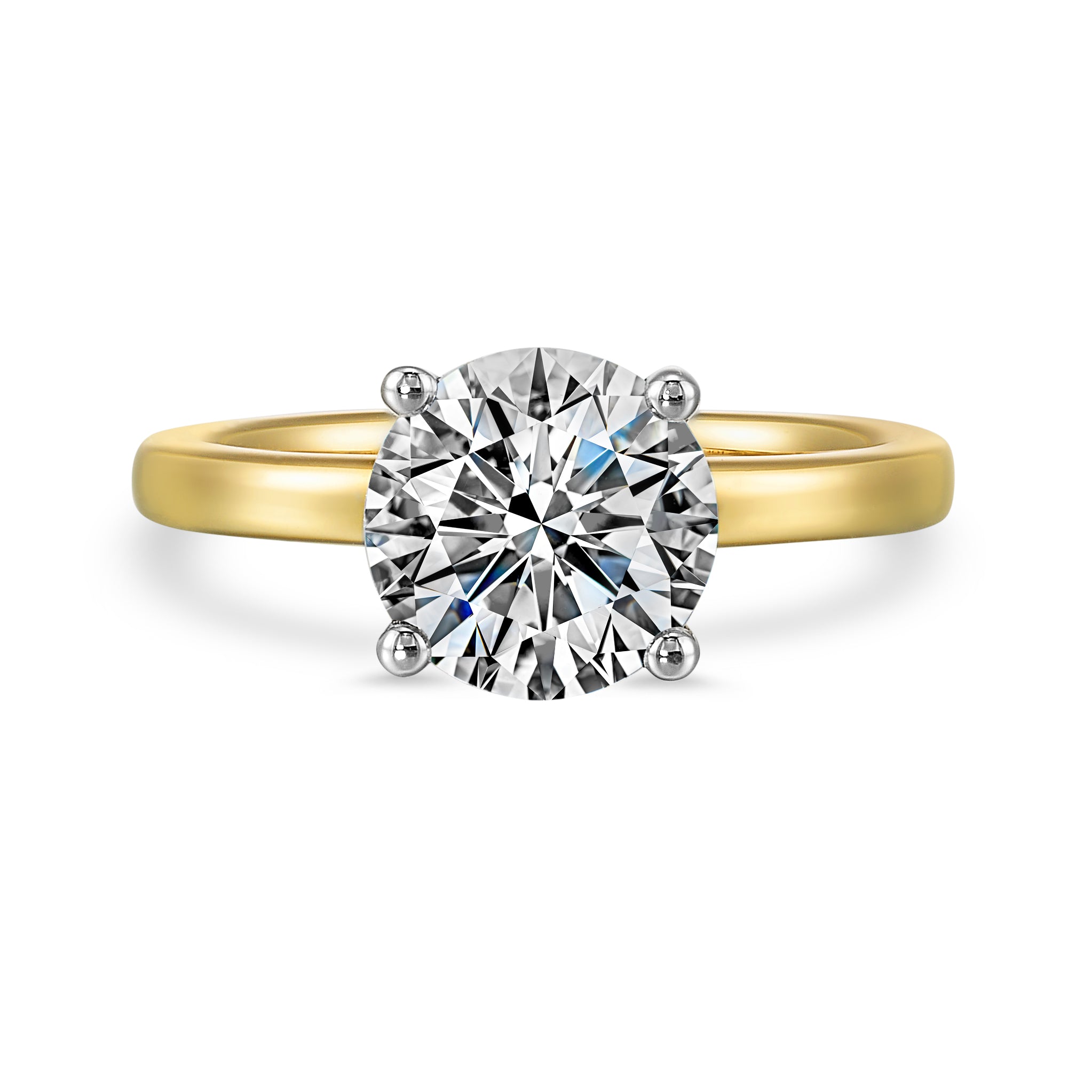 14 Karat Lakeshore Semi-Mount *center stone not included - Gemsone Corp.