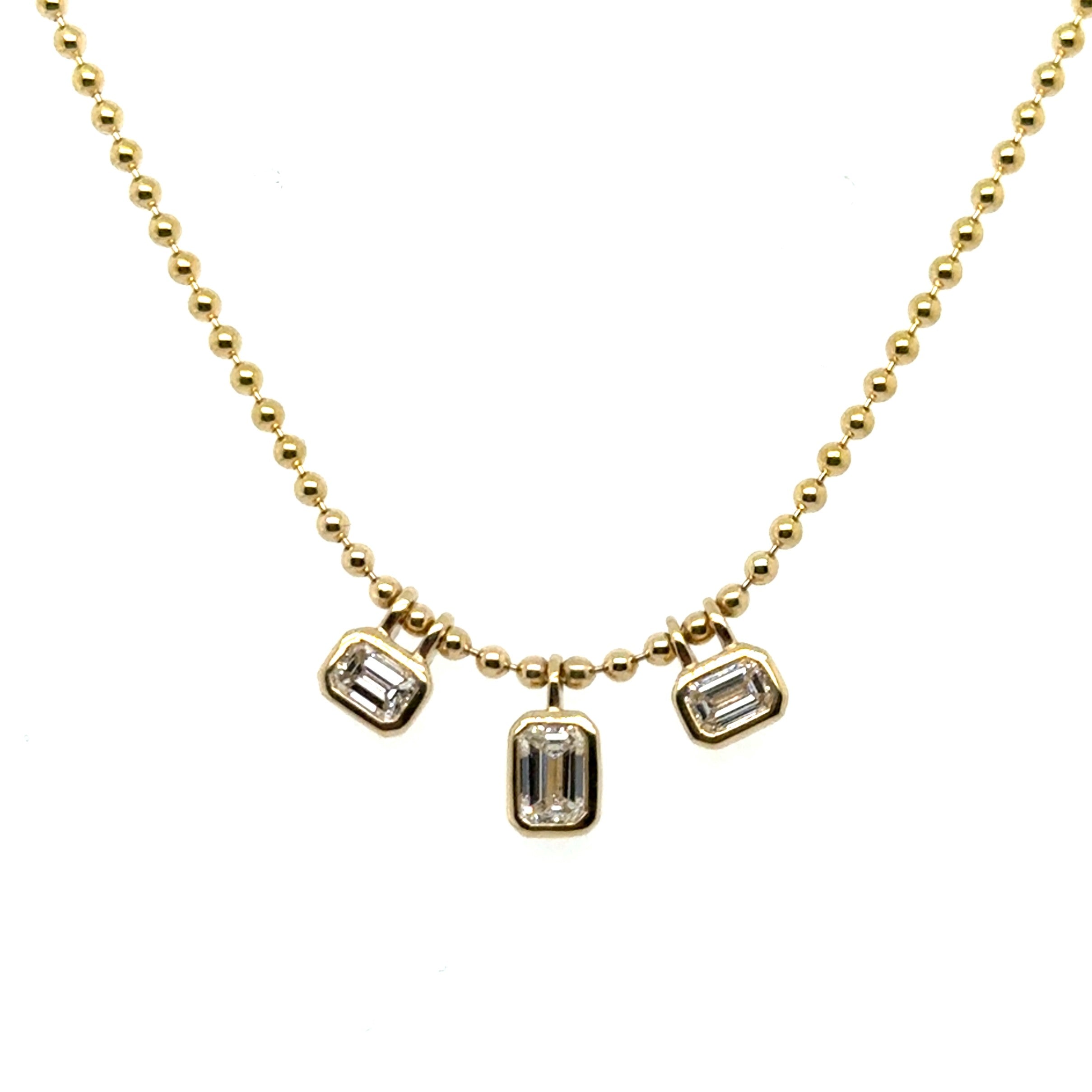 14 Karat Diamond Necklace