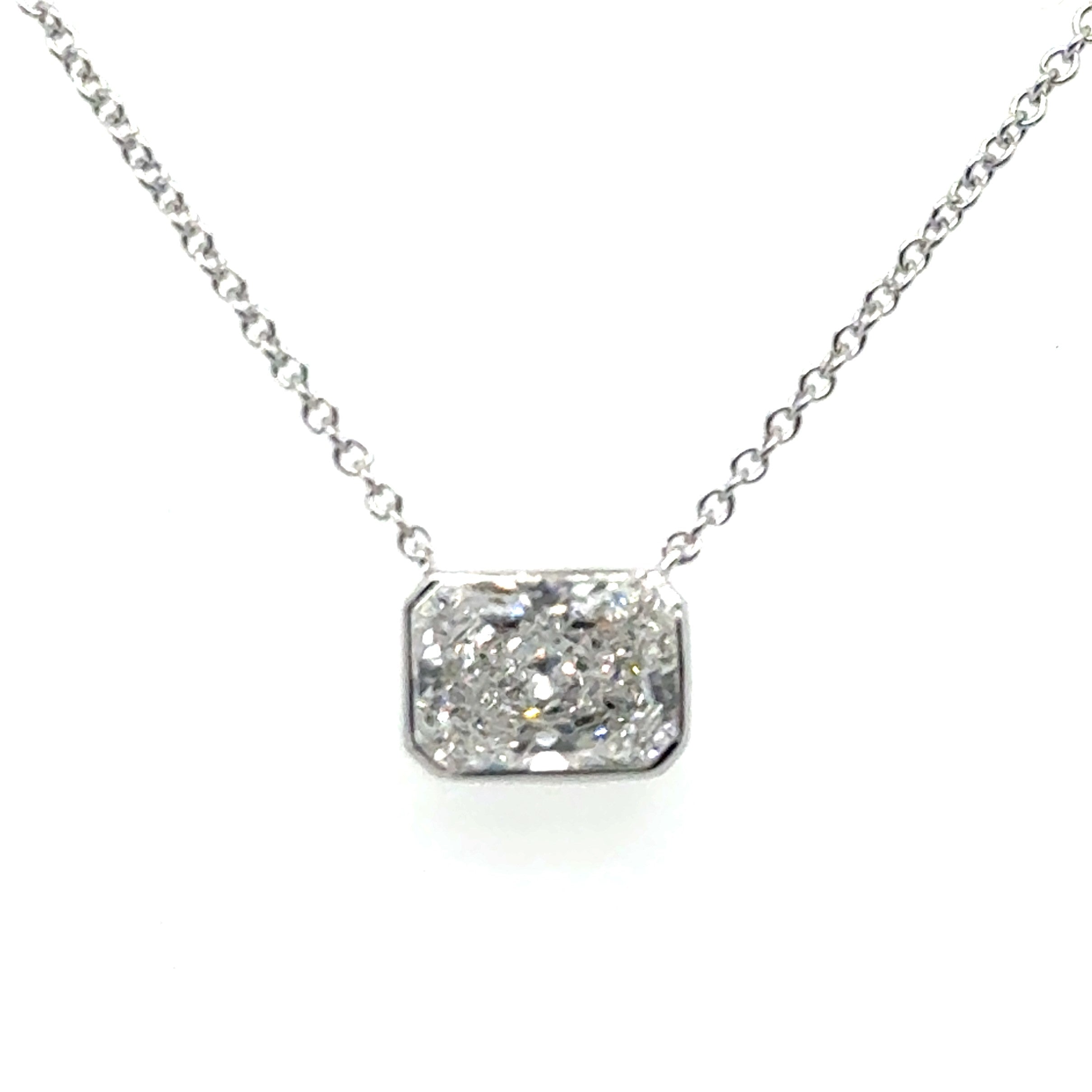14 Karat Solitaire Lab Grown Diamond Pendant