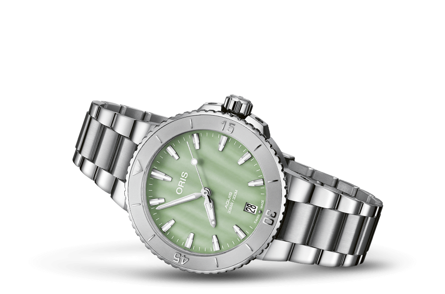 36.5mm Seafoam Aquis Watch - Oris Watches USA, Inc