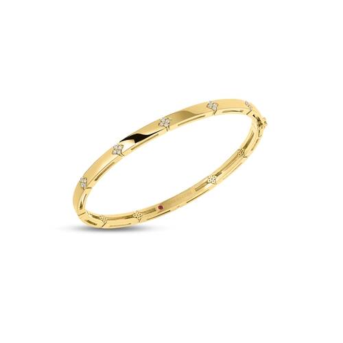 18 Karat Diamond Bangle Bracelet - Roberto Coin Inc