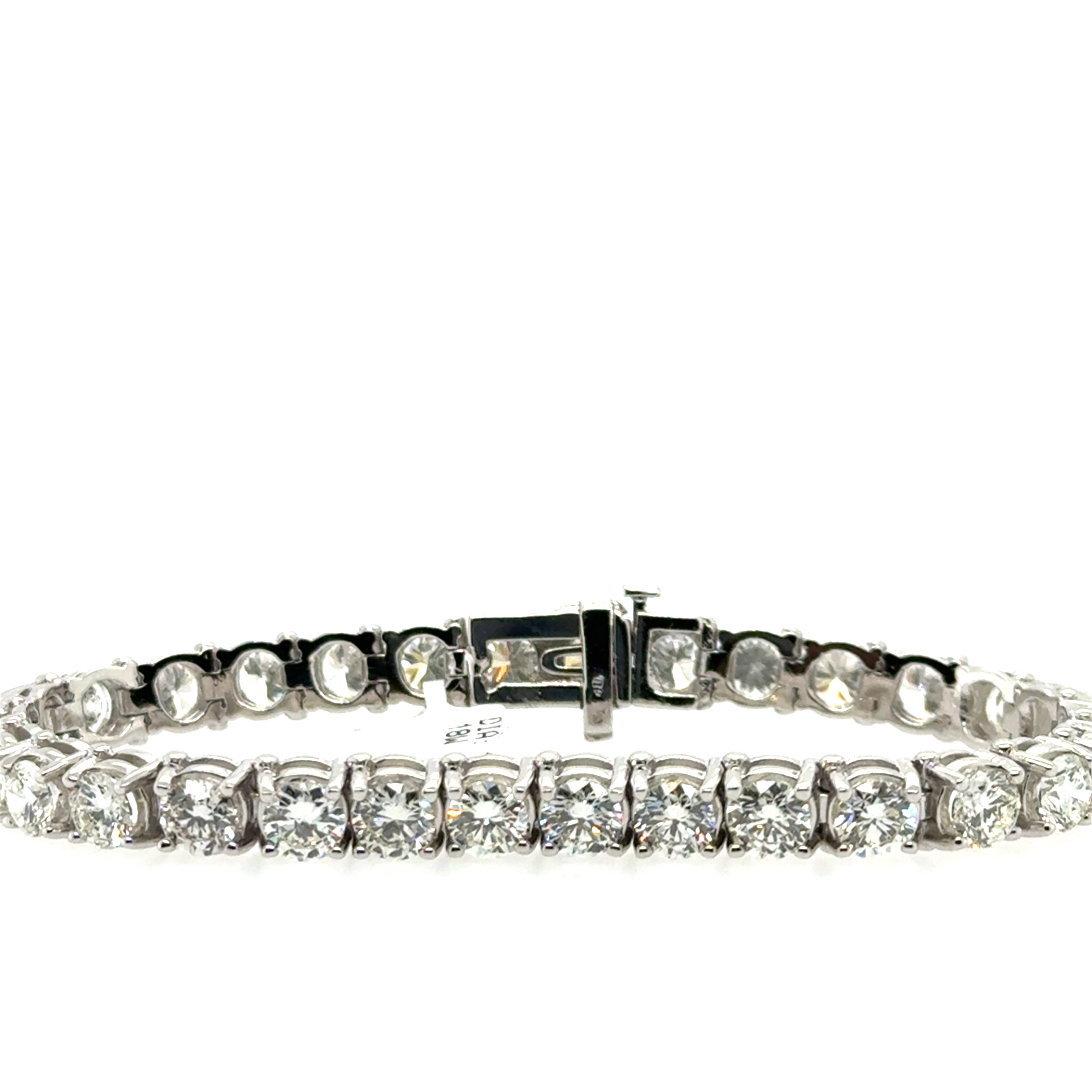 18 Karat Diamond Tennis Bracelet